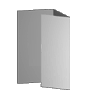 Faltblatt DIN lang 6-seiter Wickelfalz 4/4 farbig mit beidseitig partieller Glitzer-Lackierung