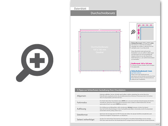 Product Bild durchschreibes__tze_quadrat_12_0_cm_x_12_0_cm__4-fach__4_0-farbig