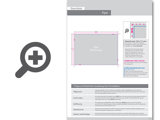 Product Bild neonflyer_rot_din_a6_quer_(14_8_cm_x_10_5_cm)